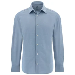 Heren Boggi Milano Overhemden^Regular Fit Japans Jersey Polo Shirt