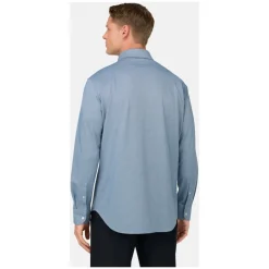 Heren Boggi Milano Overhemden^Regular Fit Japans Jersey Polo Shirt