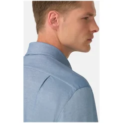 Heren Boggi Milano Overhemden^Regular Fit Japans Jersey Polo Shirt