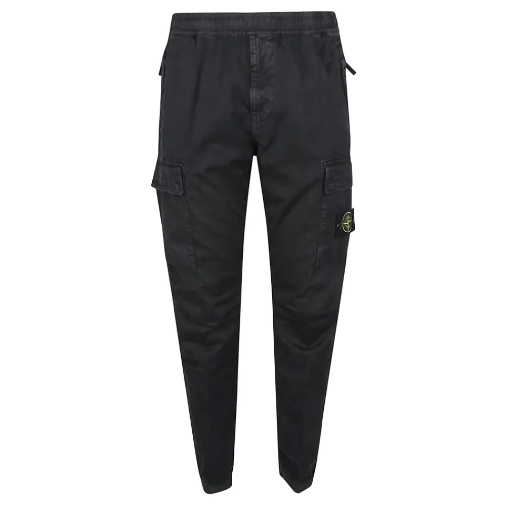 Heren Stone Island Broeken^Regular Tapered Pant