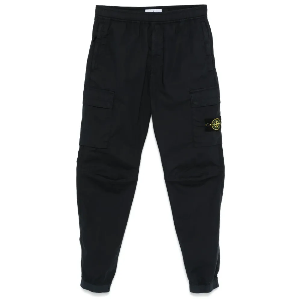 Heren Stone Island Broeken^Regular Tapered Sweatpants