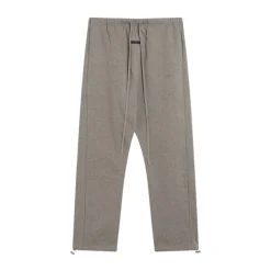 Heren Fear Of God Broeken^Relaxed Fleece Trainingsbroek met Bies