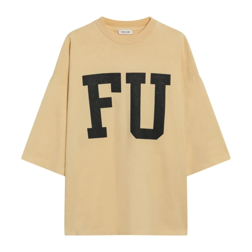 Heren Fear Of God Shirts^Relaxed FU Tee