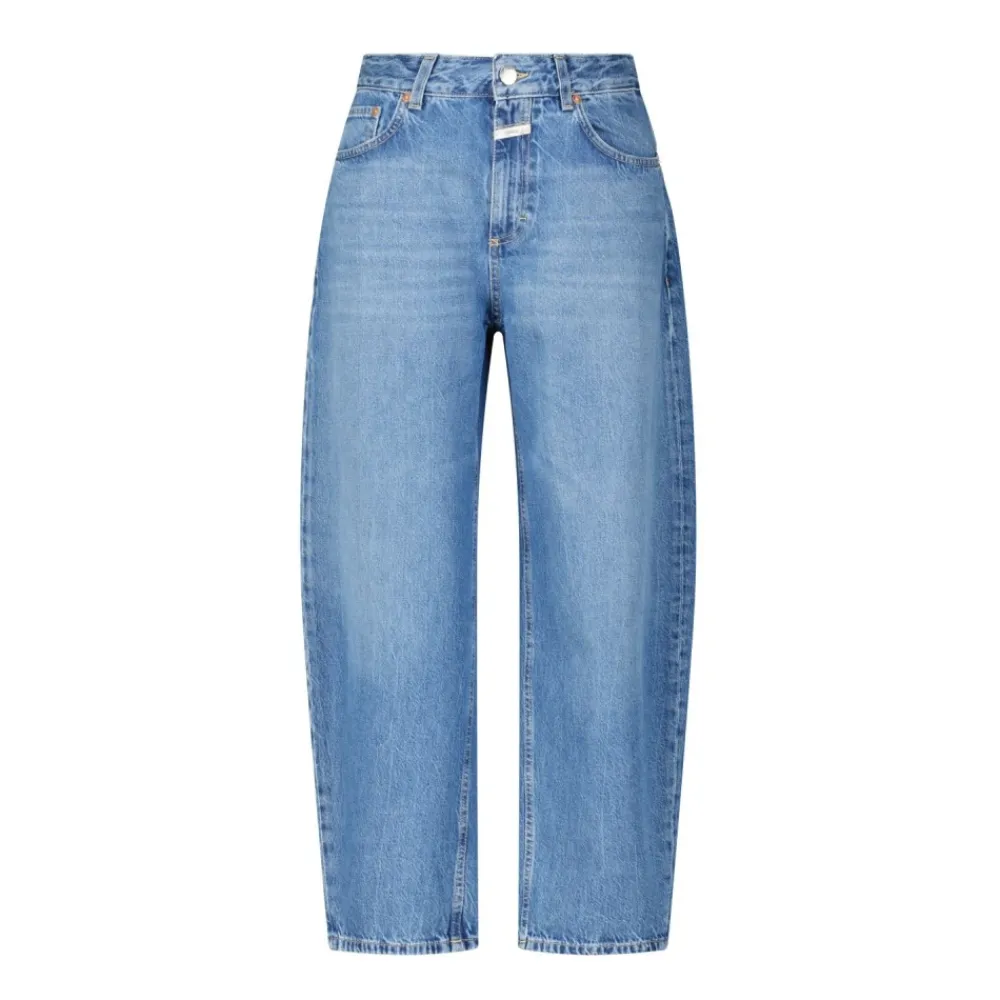 DAMES Closed Relaxte Mid-Waist Jazzie Jeans