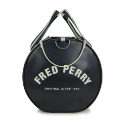 DAMES Fred Perry Retro Barrel Tas Nachtgroen