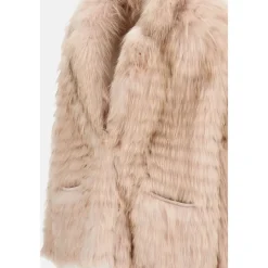 DAMES Simonetta Ravizza Jassen^Reversible Gebreide Jas met Vossenbont