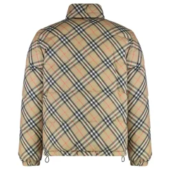 Heren Burberry Jassen^Reversible Snowdon Check Down Jacket