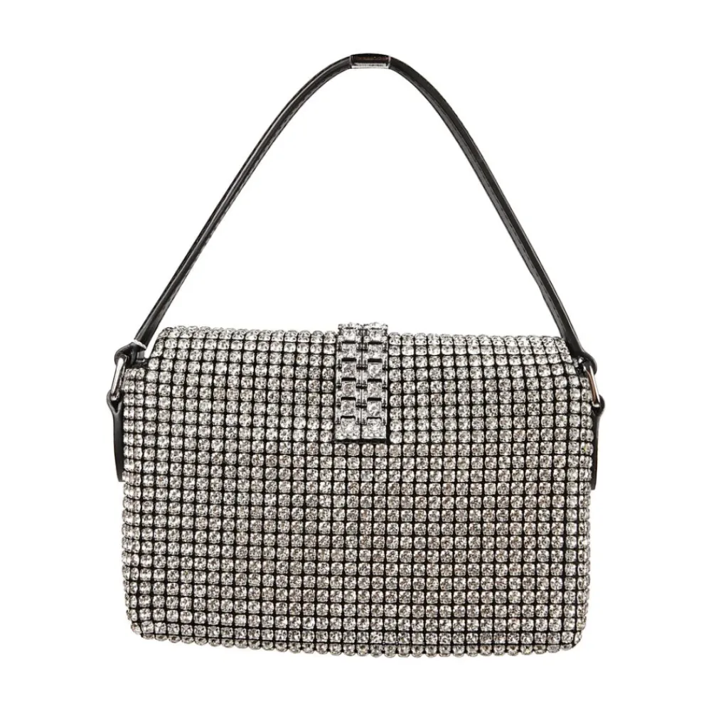 DAMES Self Portrait Handtassen^Rhinestone Chainmail Micro Bag