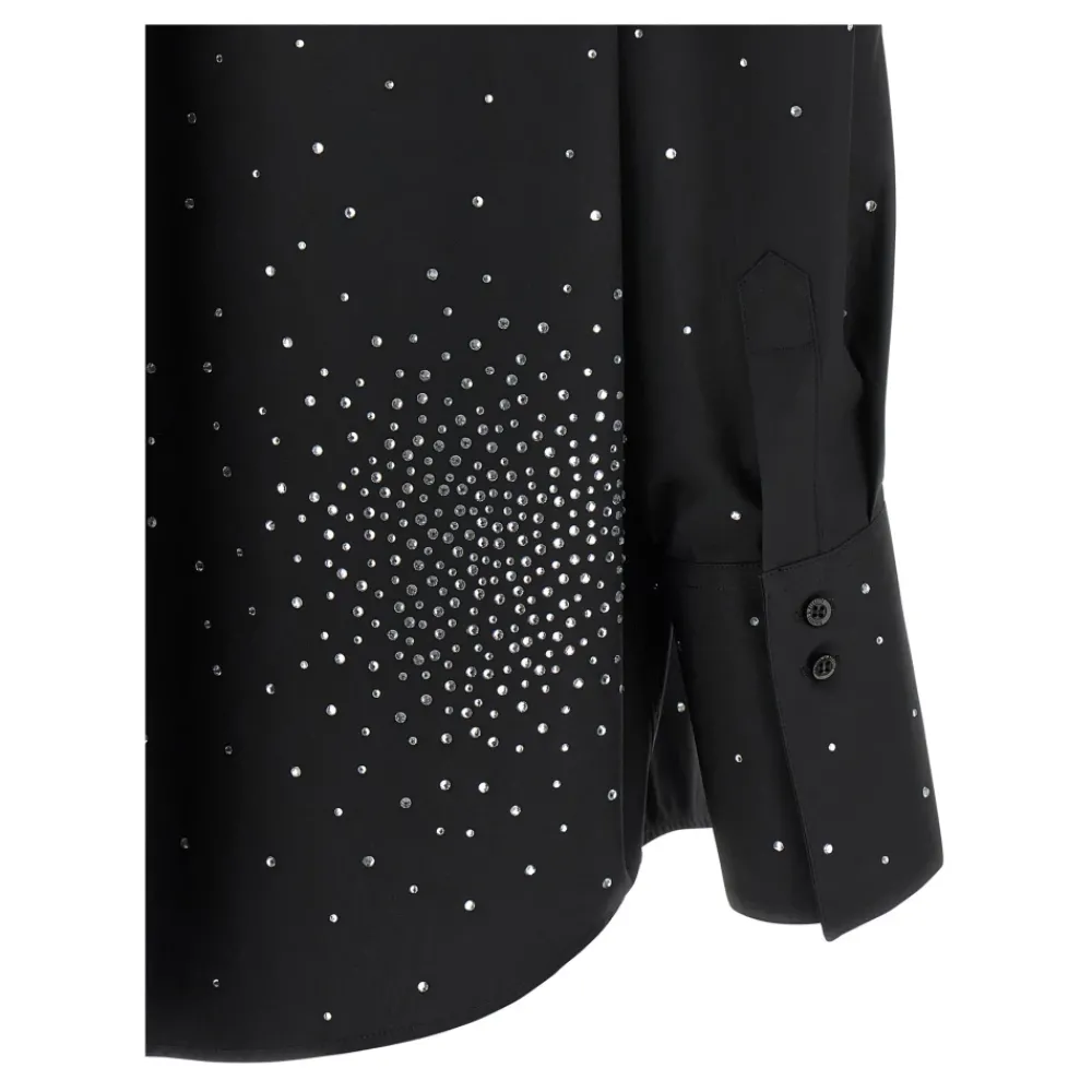 DAMES Giuseppe Di Morabito Rhinestone Shirt