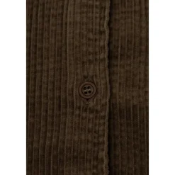 American Vintage Ribfluwelen overhemd