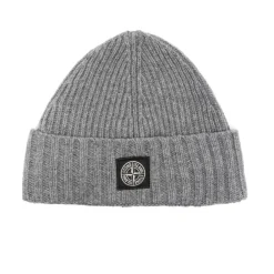 Stone Island Mutsen En Petten^Ribgebreide Kompas Muts