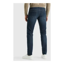 Heren Vanguard Jeans^Rider Washed Mid Blue Jeans