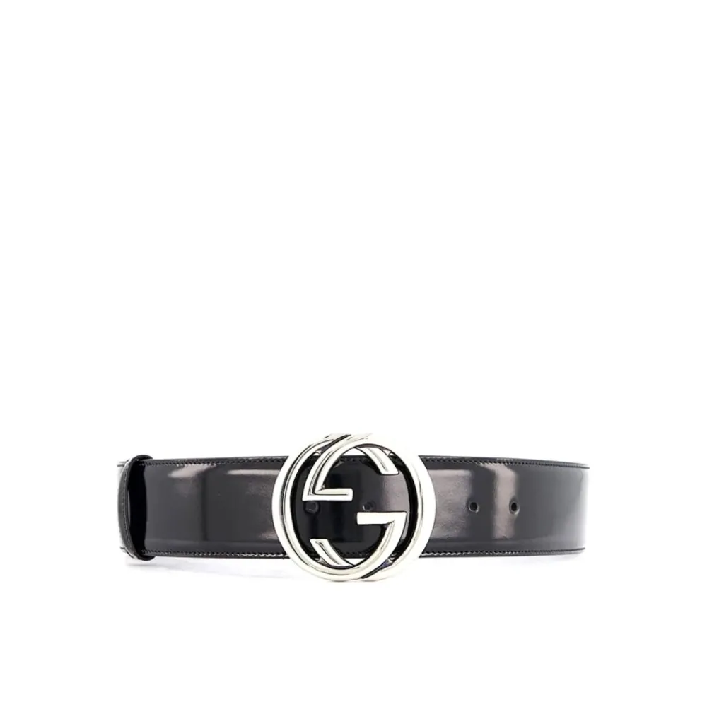 DAMES Gucci Riemen^Riem met rechthoekige gesp