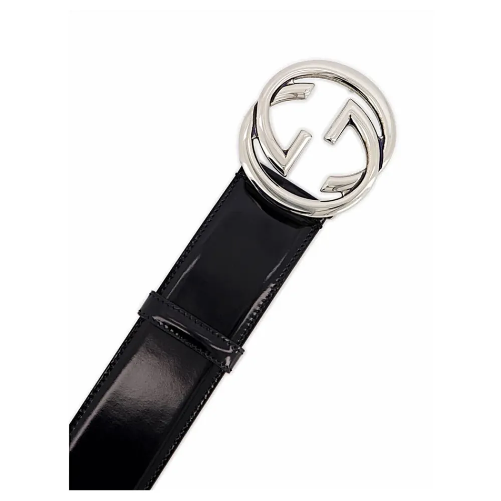 DAMES Gucci Riemen^Riem met rechthoekige gesp