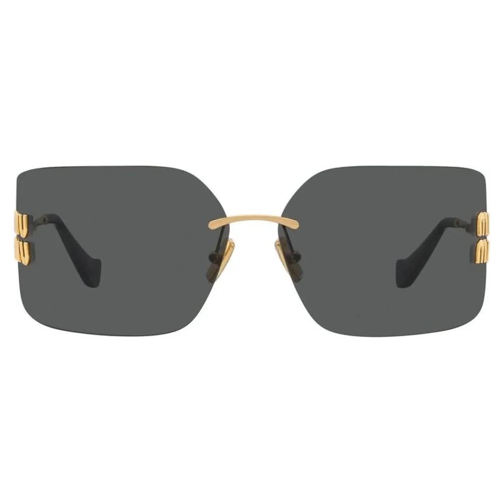 DAMES Miu Miu Zonnebrillen^Rimless Runway Zonnebril