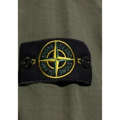 Heren Stone Island Jassen^Ripstop Zip Shirt Jacket
