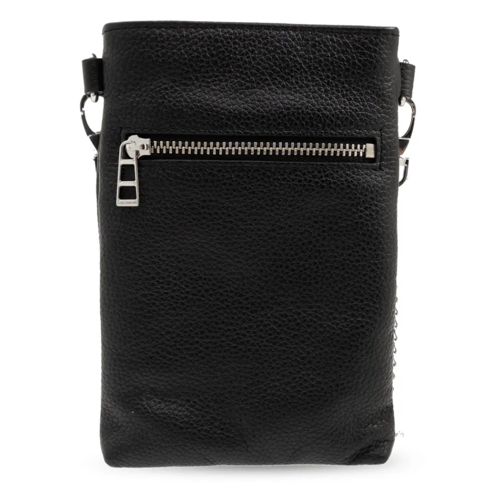 DAMES Zadig & Voltaire Rock telefoonhouder aan ketting