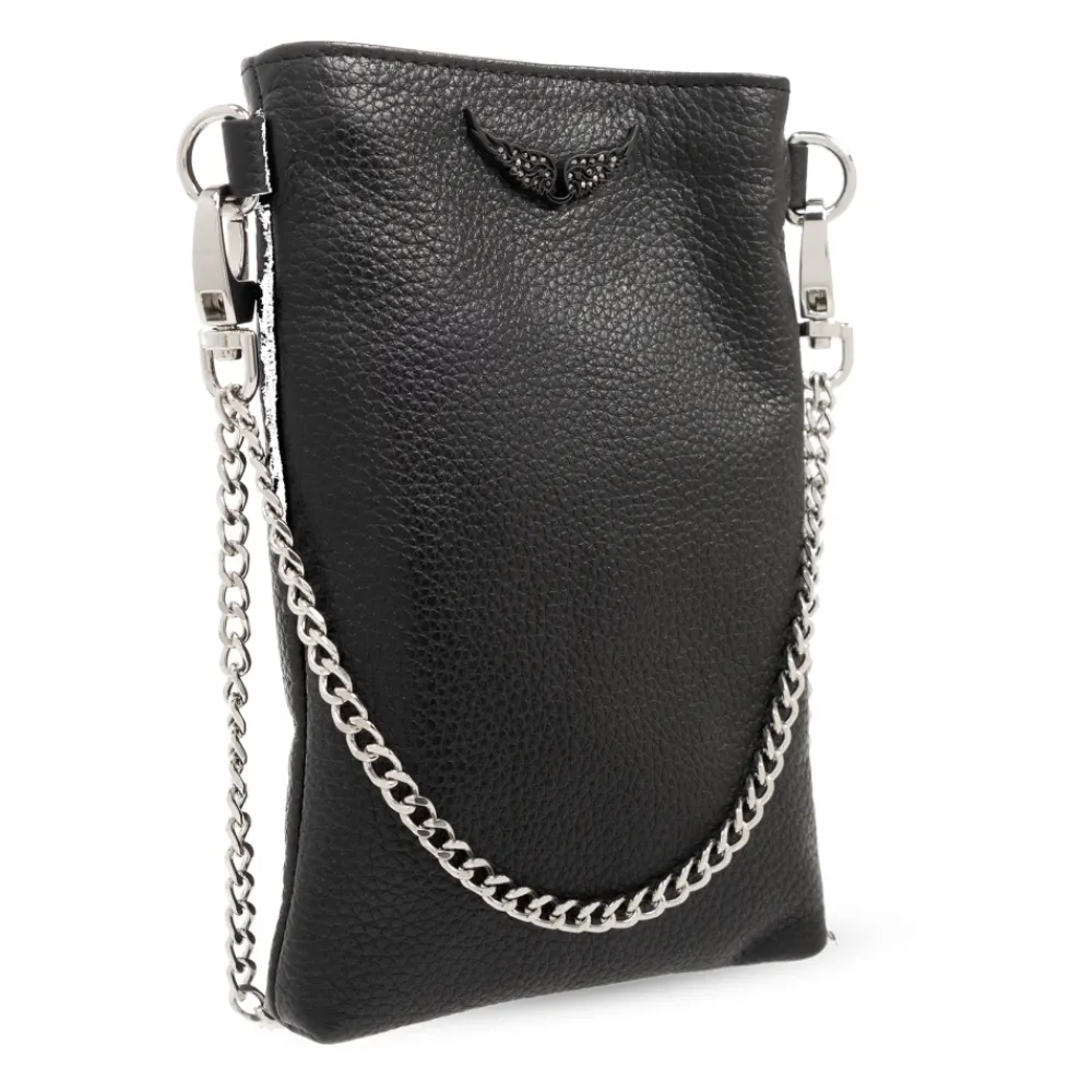 DAMES Zadig & Voltaire Rock telefoonhouder aan ketting