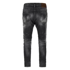 Heren Dsquared2 Jeans^Rocky Mountains Black Washed Jeans