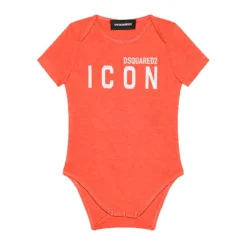 Dsquared2 Rode Basic Tops voor Kinderen