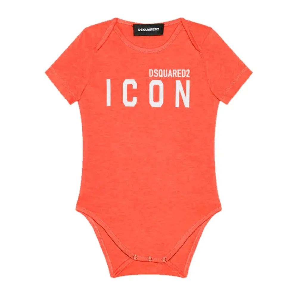 Dsquared2 Rode Basic Tops voor Kinderen