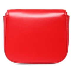 Marni Tassen^Rode Eco-Leren Casual Schoudertas