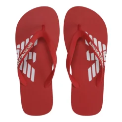 Heren Emporio Armani Rode Flip Flops XVQS06XN74600115