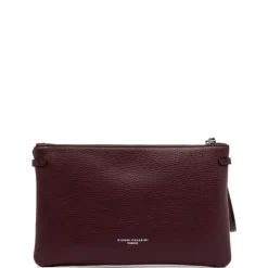DAMES Gianni Chiarini Clutches^Rode leren clutchtas Hermy