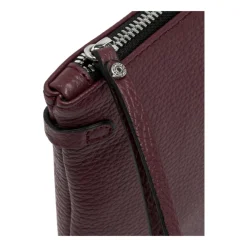 DAMES Gianni Chiarini Clutches^Rode leren clutchtas Hermy