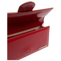 DAMES Jacquemus Handtassen^Rode Leren Schoudertas