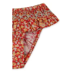 Bonpoint Rode Liberty Stof Slip met Ruches