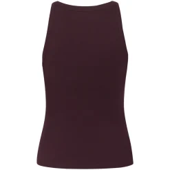 DAMES Gestuz Shirts^Rode Rhinestone Logo Tank Top