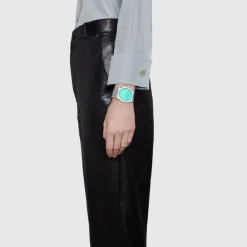 DAMES Gucci Roestvrijstalen horloge met meerdere lagen en Interlocking G motief