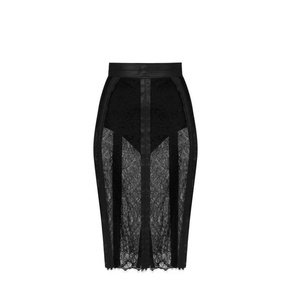 DAMES Elisabetta Franchi Rokken^Rok in bloemenkant