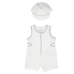 Burberry Romper en Hoed Set