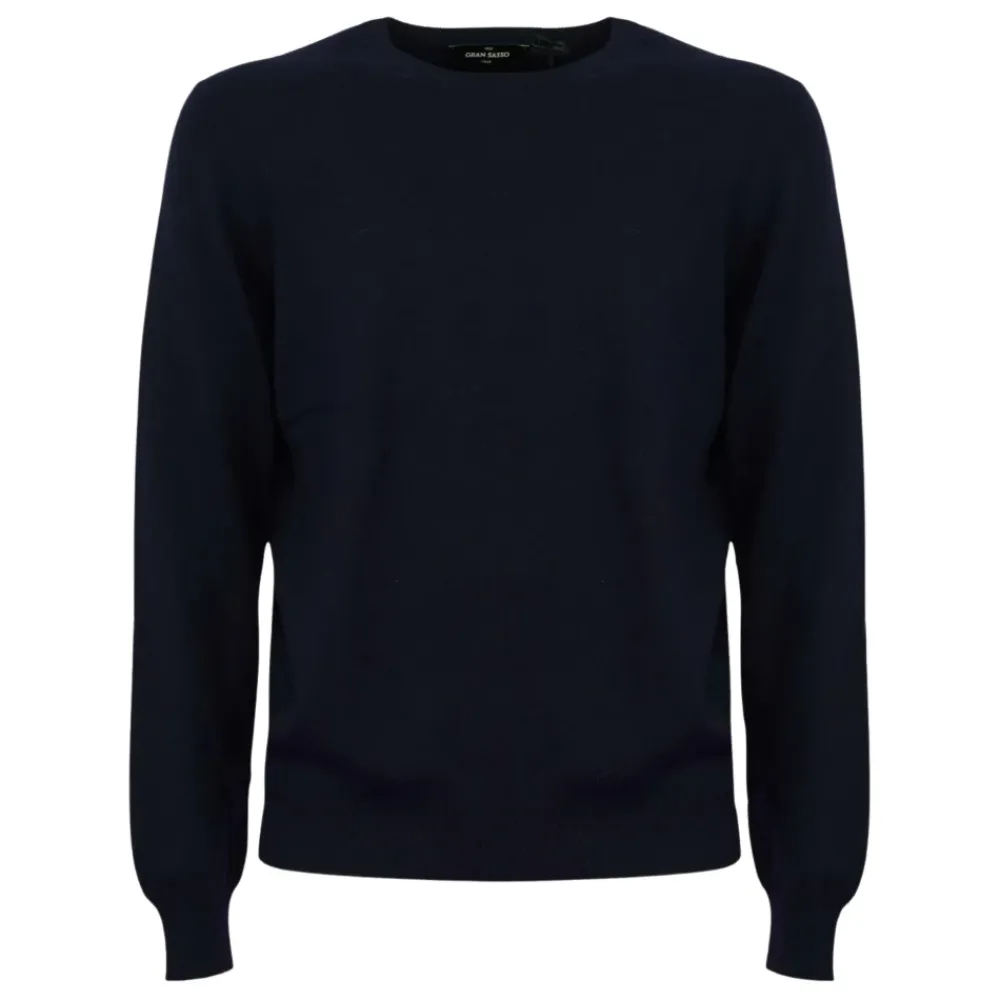 Heren Gran Sasso Ronde hals knitwear