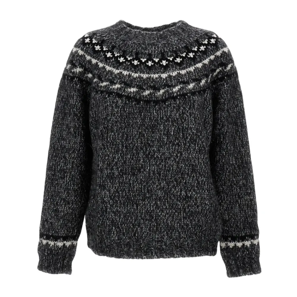 DAMES P.A.R.O.S.H. Rondgebreide trui