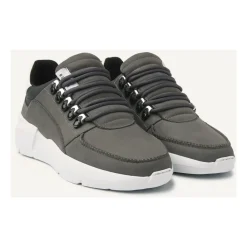 Heren Nubikk Sneakers^Roque Roman Dark Grey Combi Sneakers