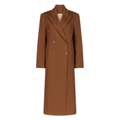 DAMES Loulou Studio Rosco Double-Breasted Lange Jas