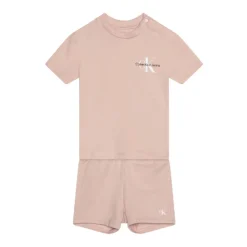 Calvin Klein Rose Monogram Logo Set