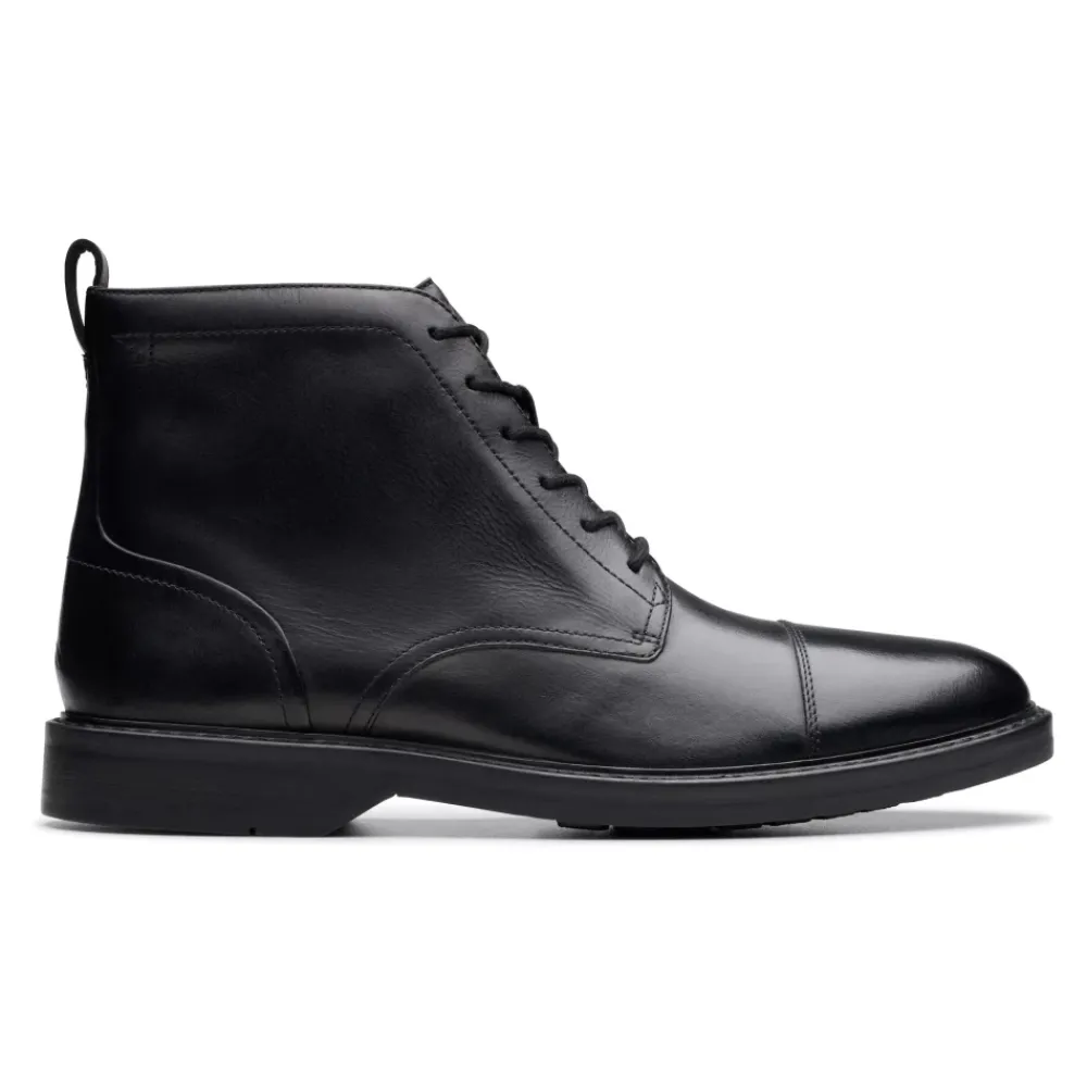 Heren Clarks Laarzen^Rossdale Mid Ankle Boots