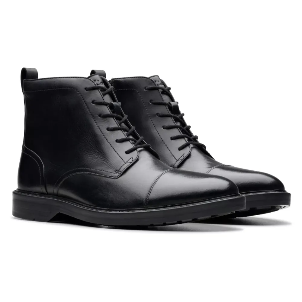 Heren Clarks Laarzen^Rossdale Mid Ankle Boots