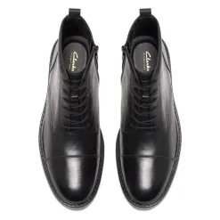 Heren Clarks Laarzen^Rossdale Mid Ankle Boots