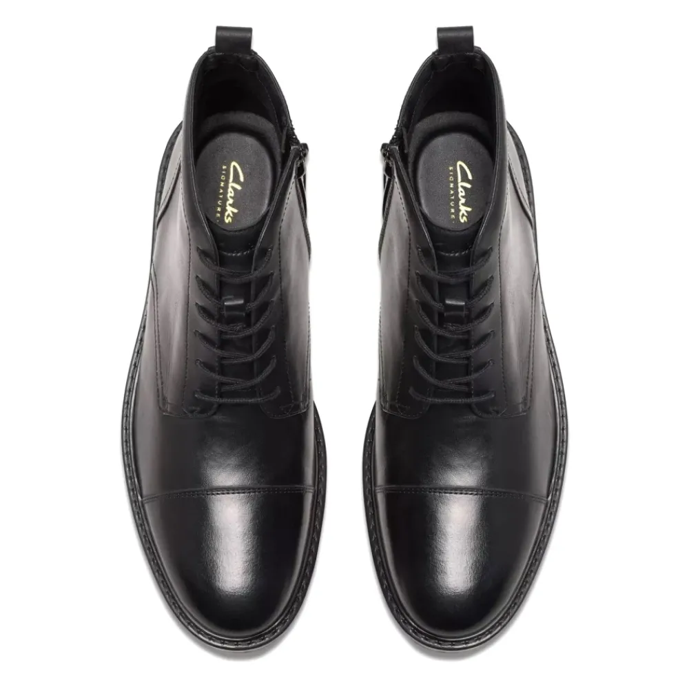 Heren Clarks Laarzen^Rossdale Mid Ankle Boots