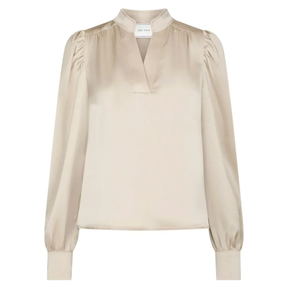 DAMES Neo Noir Blouses^Rosslyn Heavy Sateen Blouse