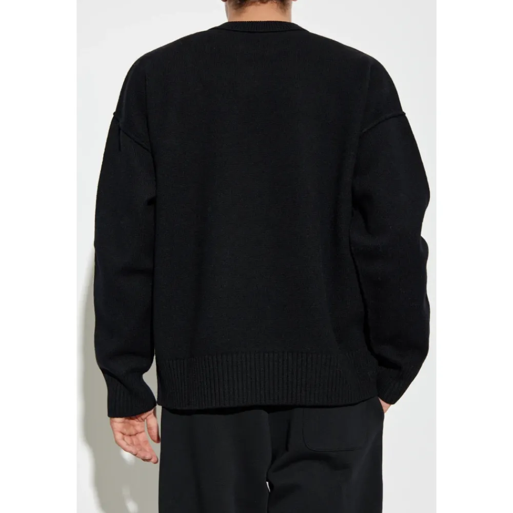 Heren Ami Paris Round-neck Knitwear