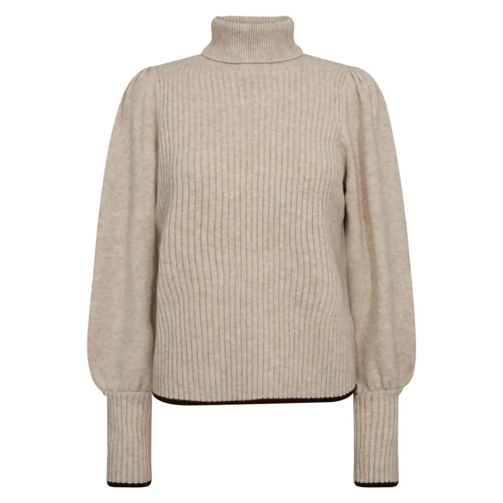 DAMES Co'Couture RowCC Puff Rib Roll Neck