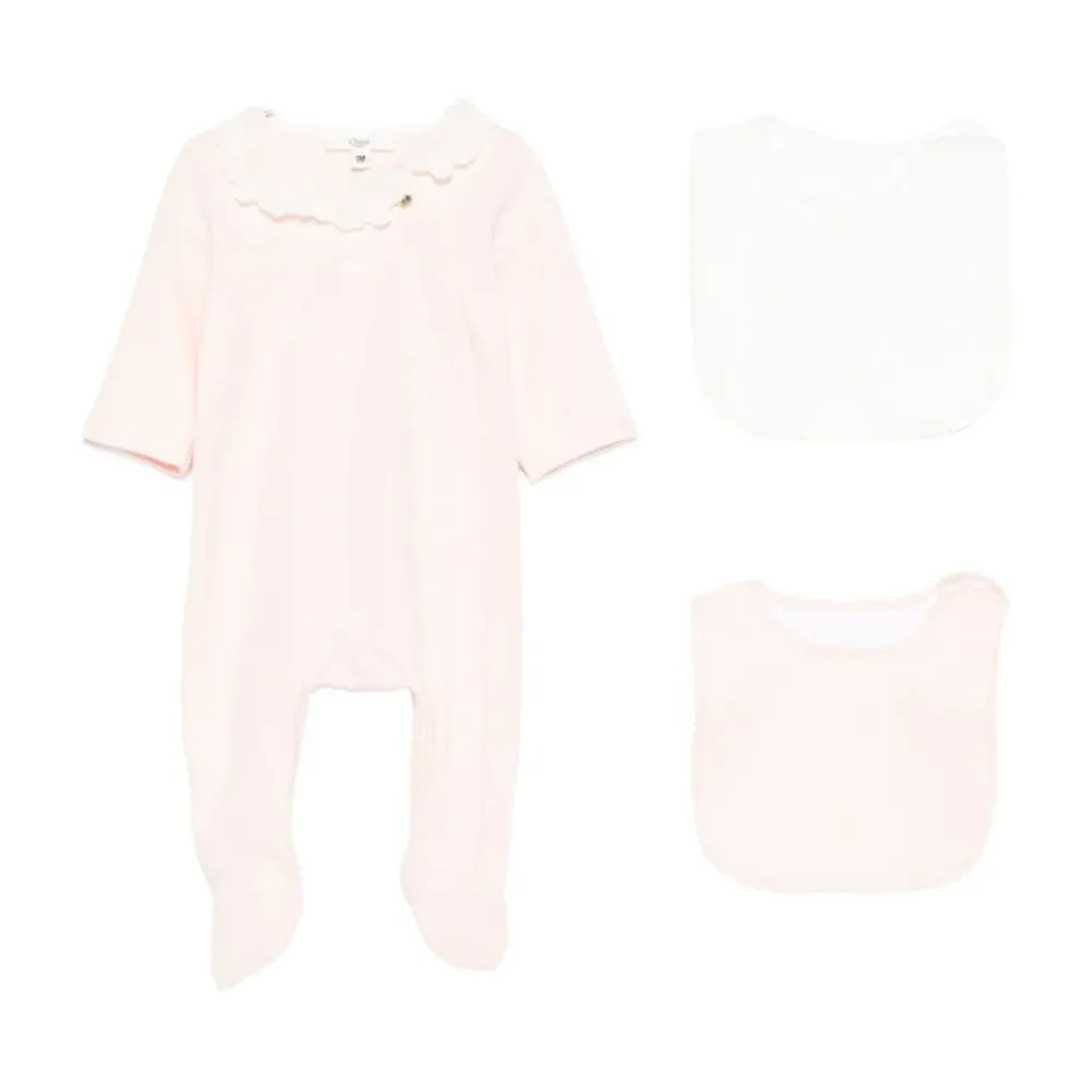 Chloé Baby Pyjama en Slabbetjes Set