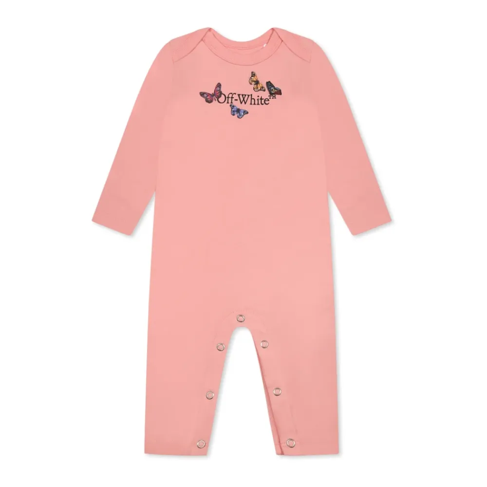 Off White Bodysuits & Sets^Babygrow Bib Muts Set