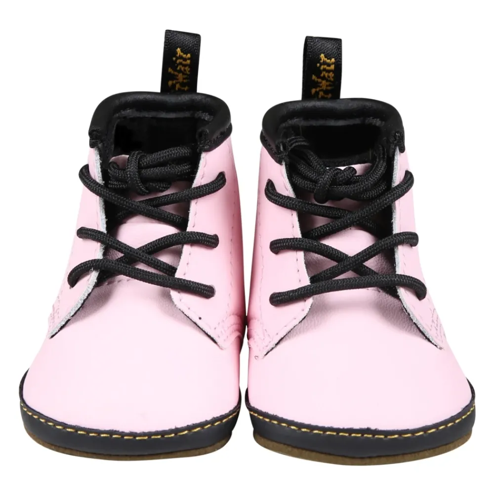 Dr. Martens Biker Laarzen met Veters van Leer